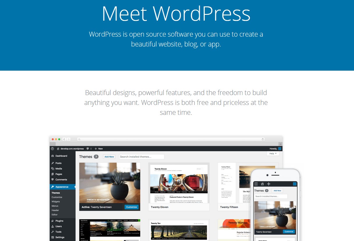 Meet Wordpress CMS